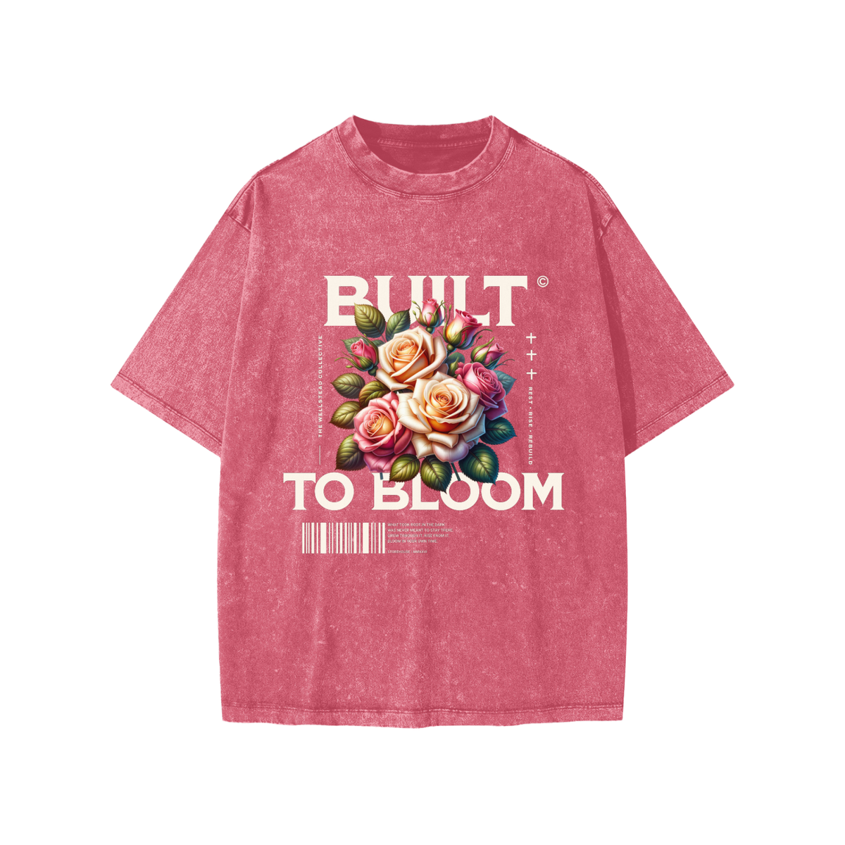 Built to Bloom | Kids' Snow Washed Tee