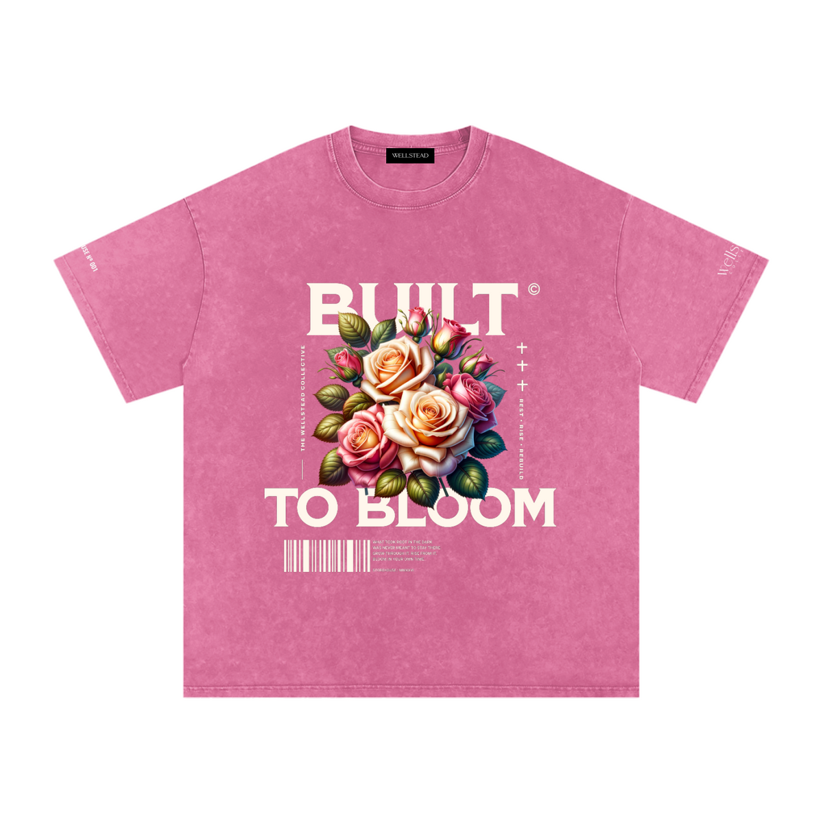 Built to Bloom | Vintage Washed Tee