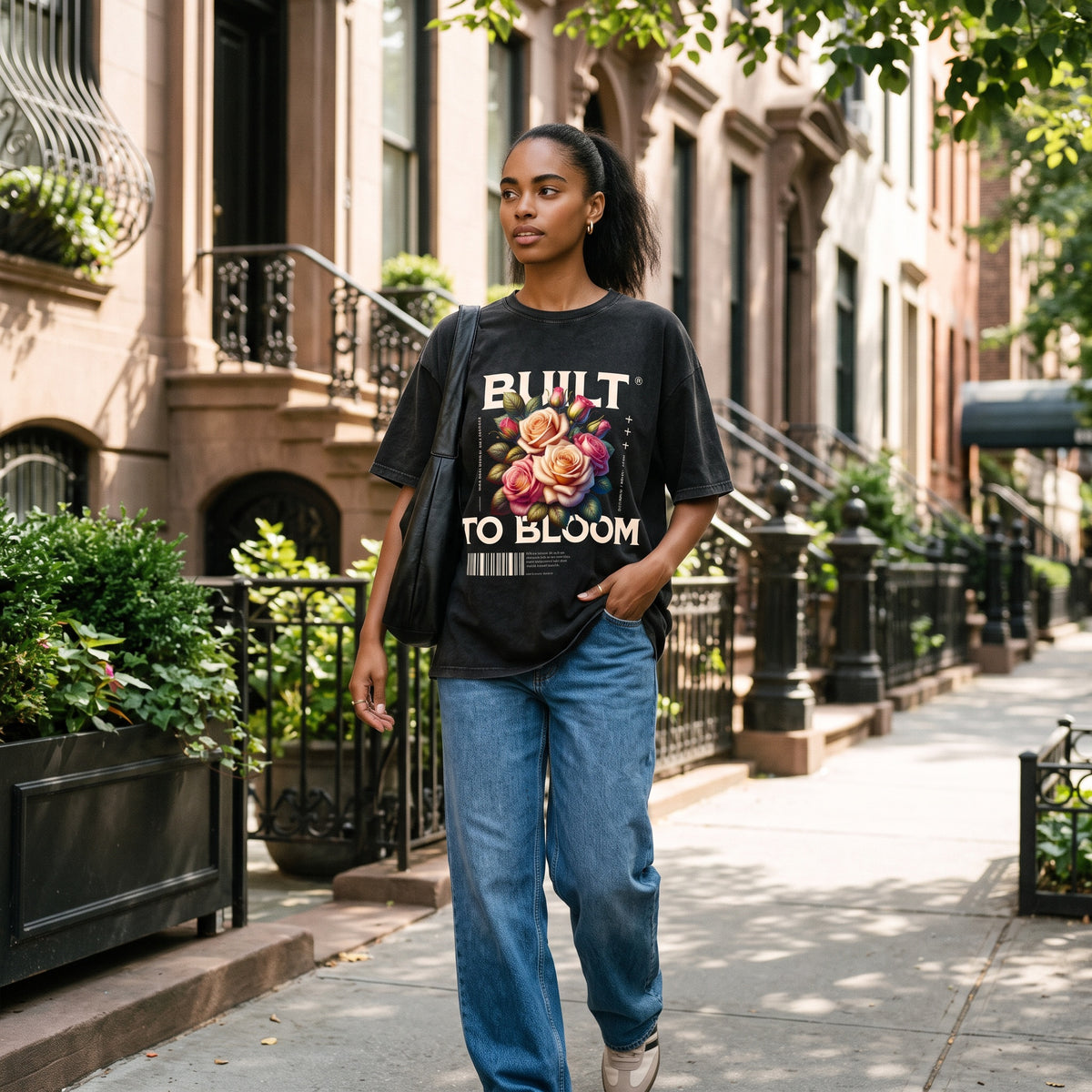 Built to Bloom | Vintage Washed Tee