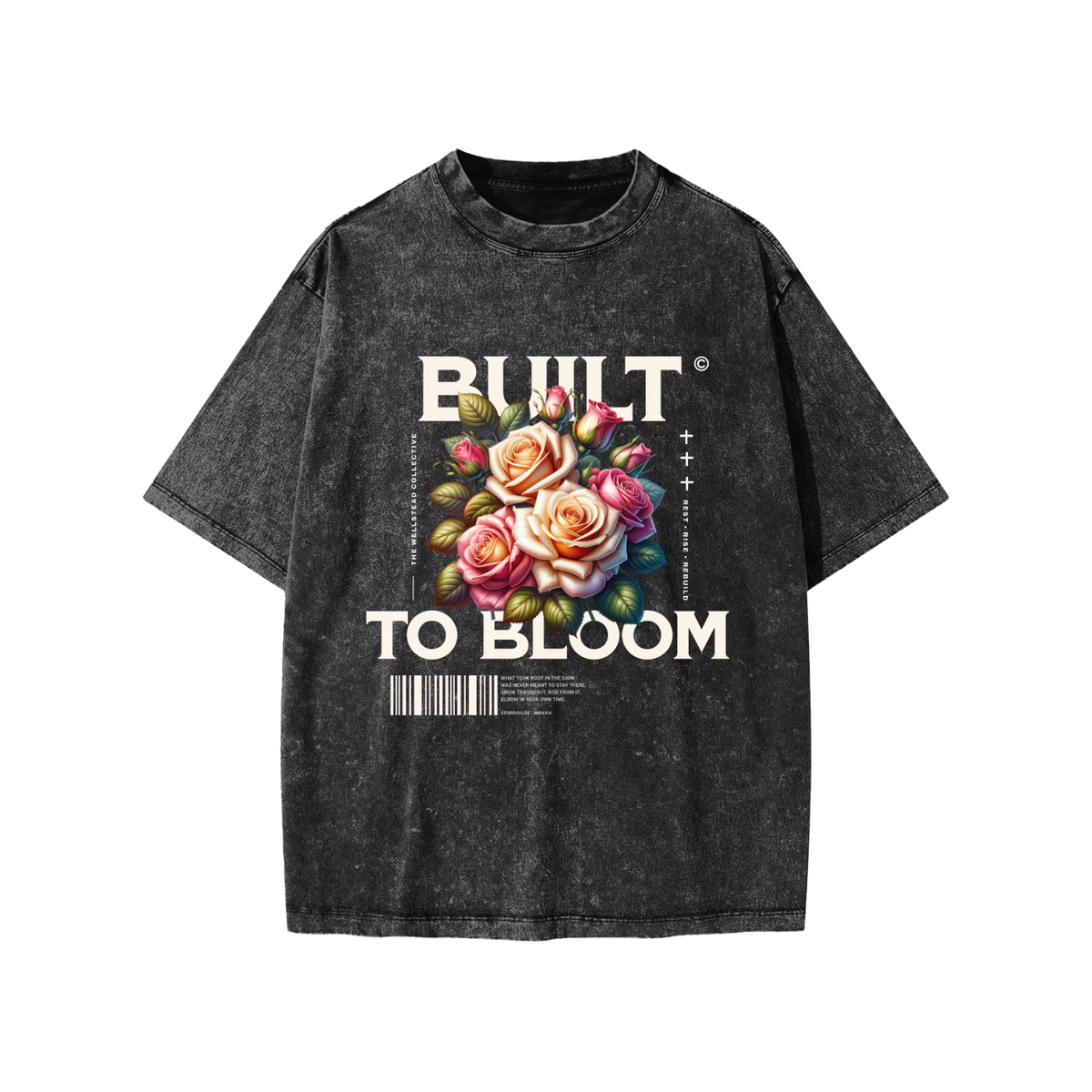 Built to Bloom | Kids' Snow Washed Tee
