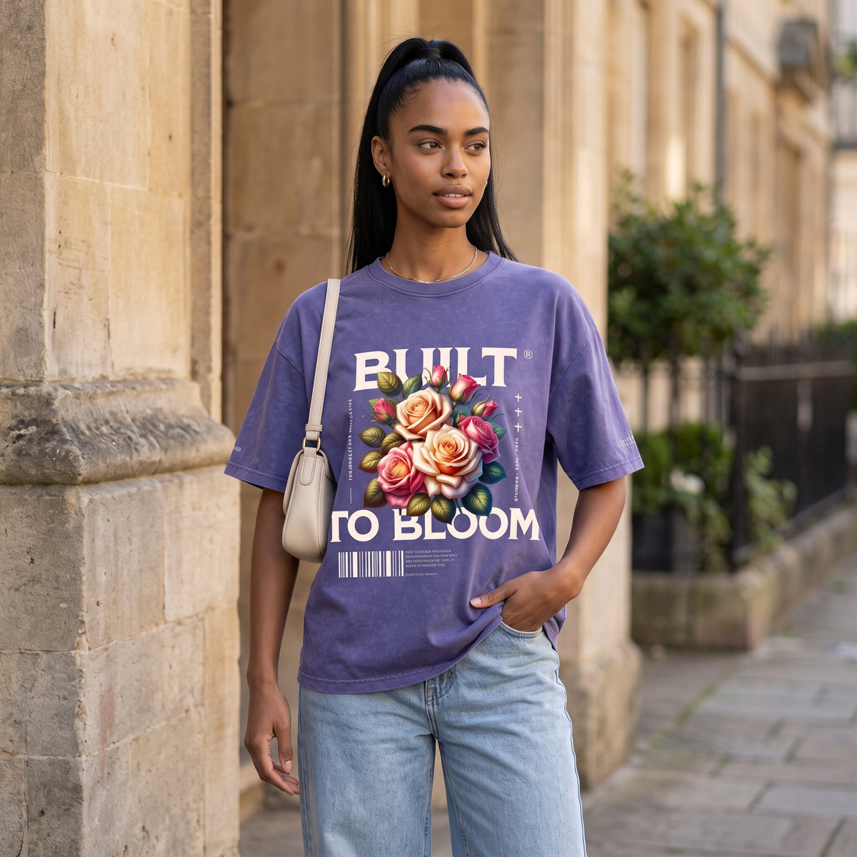 Built to Bloom | Vintage Washed Tee