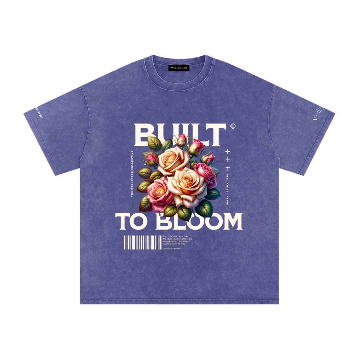 Built to Bloom | Vintage Washed Tee
