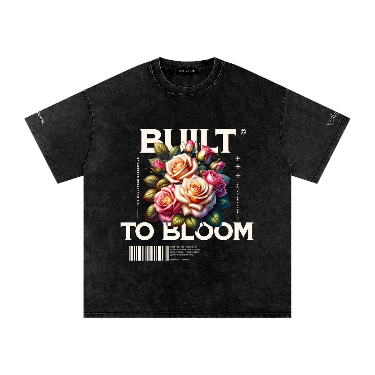 Built to Bloom | Vintage Washed Tee