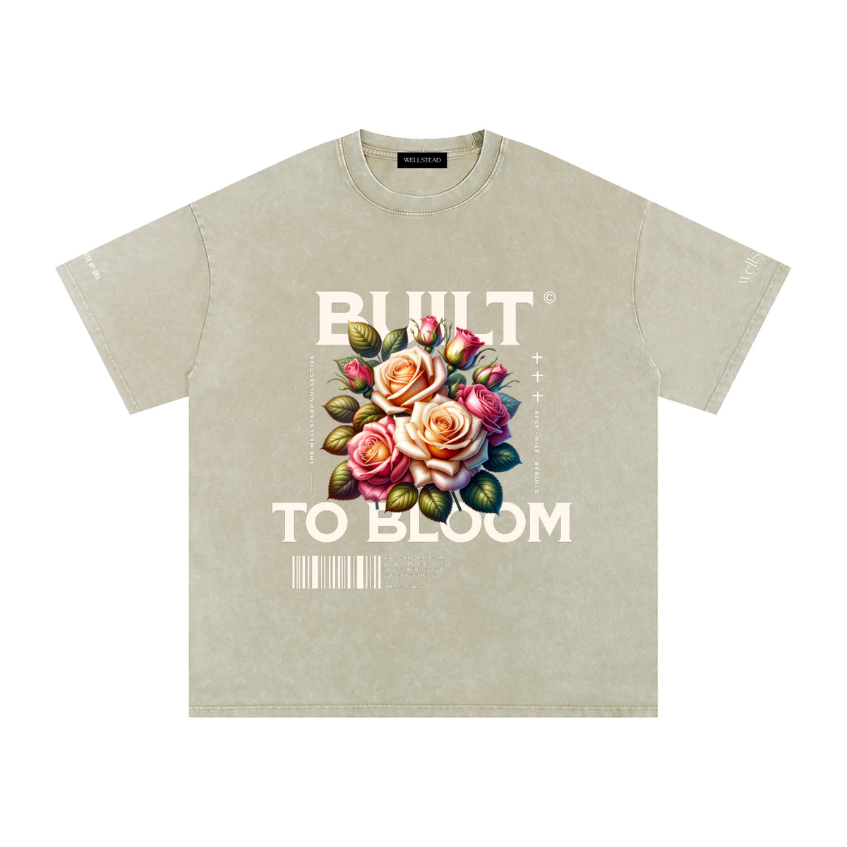 Built to Bloom | Vintage Washed Tee